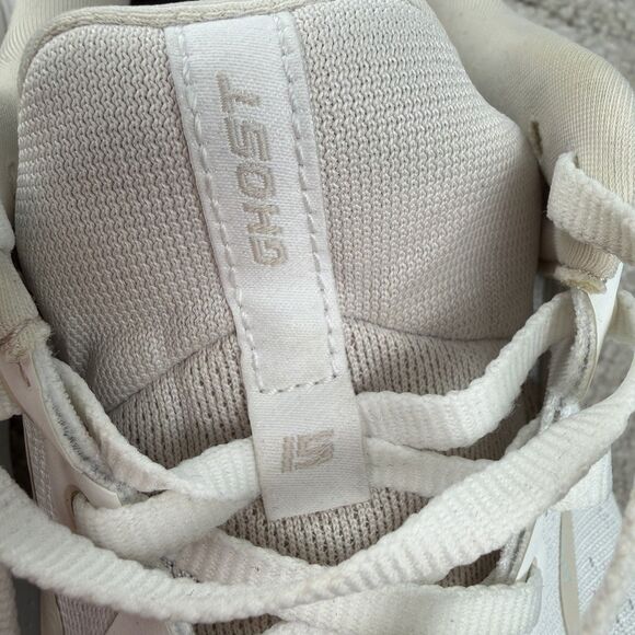 Brooks Womens Ghost 15 1203801B189 White Running Shoes Sneakers Size 11 B - Picture 7 of 8